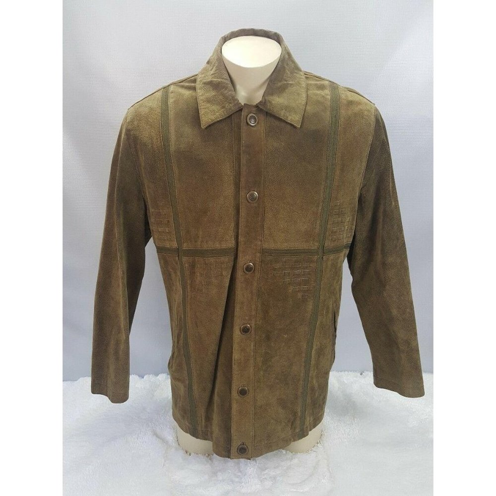 Leonardi Collezioni Genuine Suede Leather Jacket